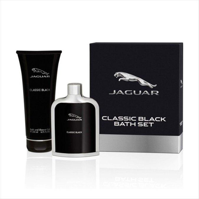 Picture of JAGUAR CLASSIC BLACK BATH SET EDT 2 PIECE GIFT SET