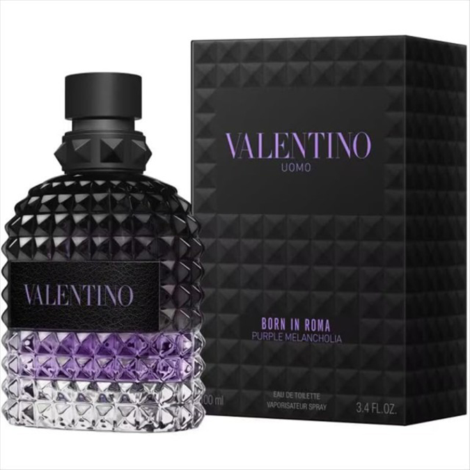 Picture of VALENTINO UOMO BORN IN ROMA PURPLE MELANCHOLIA 3.4 FL.OZ.