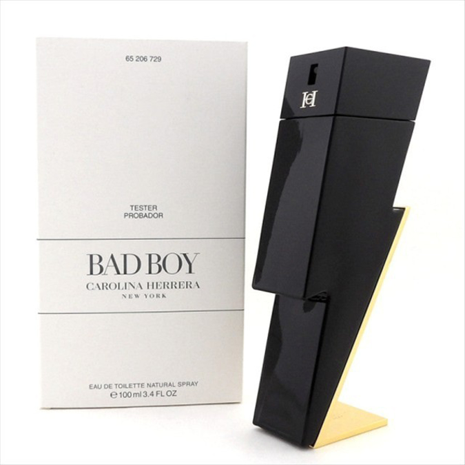 Picture of CARLOLINA HERRERA BAD BOY GOLD FANTASY EDT 3.4 FL.OZ. TESTER