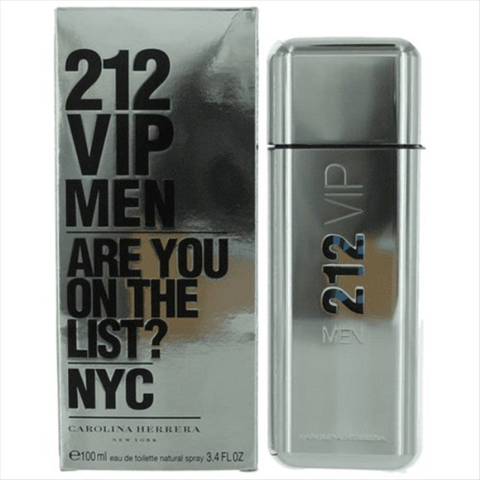 Picture of CAROLINA HERRERA 212 VIP MEN ARE YOU ON THE LIST ? NYC EDT 3.4 FL.OZ.