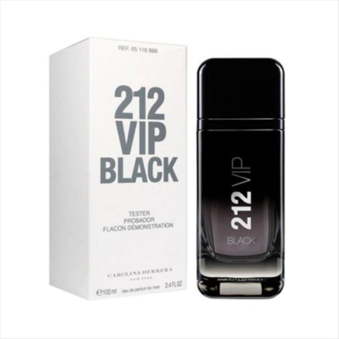 Picture of CAROLINA HERRERA 212 VIP BLACK NYC ELIXIR 3.4 FL.OZ. TESTER