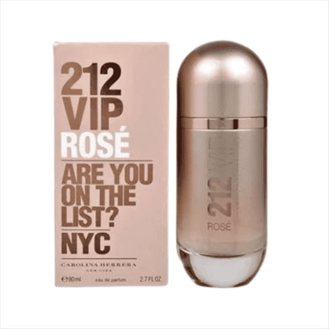 Picture of CAROLINA HERRERA 212 VIP ROSE ARE YOU ON THE LIST ? NYC EDP 4.2 FL.OZ.