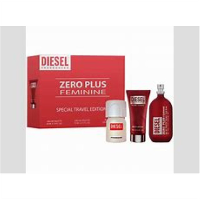 Picture of DIESEL ZERO PLUS FEMININE SPECIAL TRAVEL EDITION EDT 3 PIECE GIFT SET