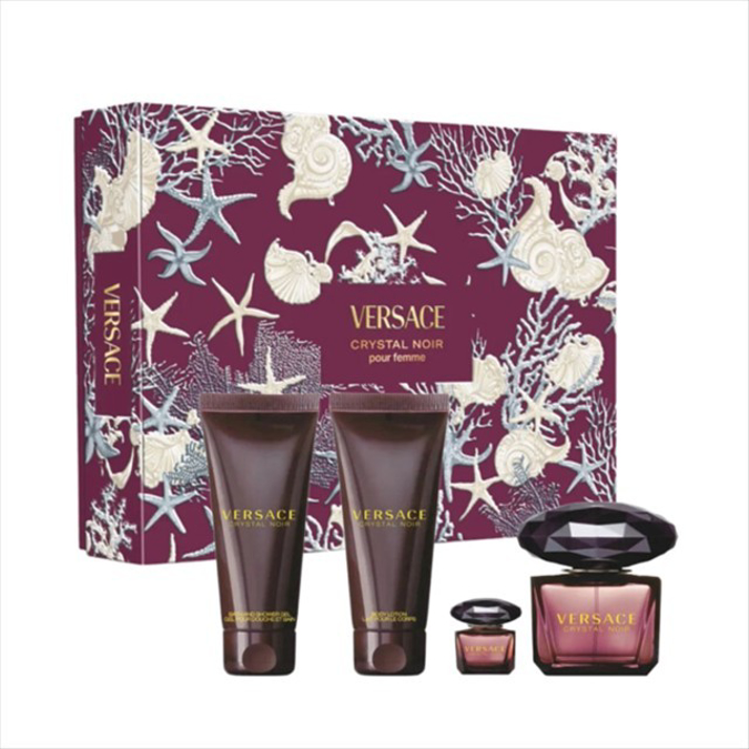 Picture of VERSACE CRYSTAL NOIR EDP 4 PIECE GIFT SET