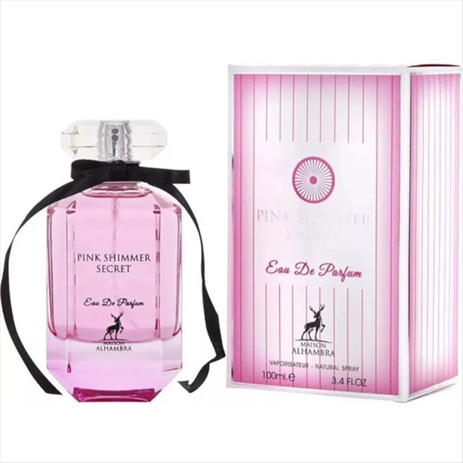 Picture of MAISON ALHAMBRA PINK SHIMMER SECRET EDP 3.4 FL.OZ.