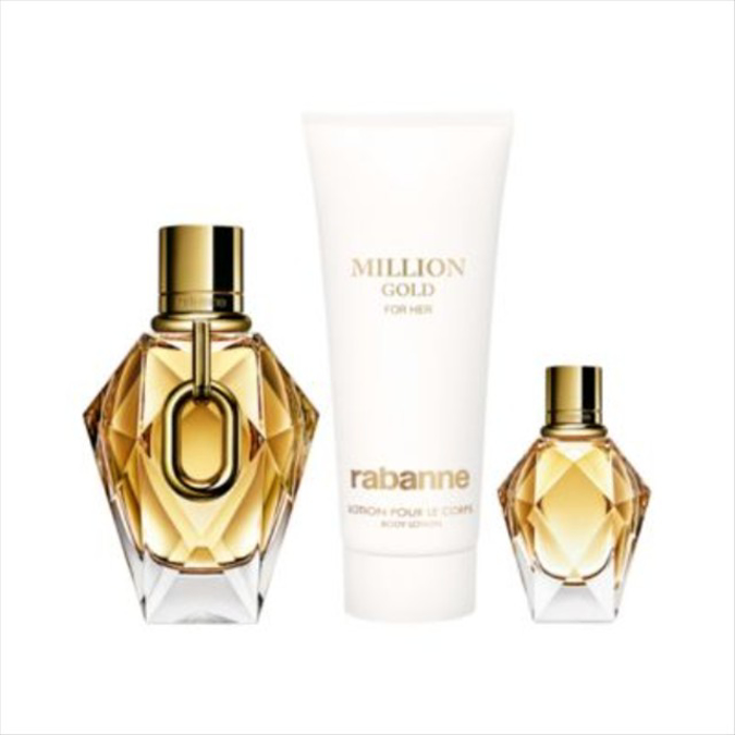Picture of PACO RABANNE MILLLION GOLD FOR HER 3 PC GIFT SET