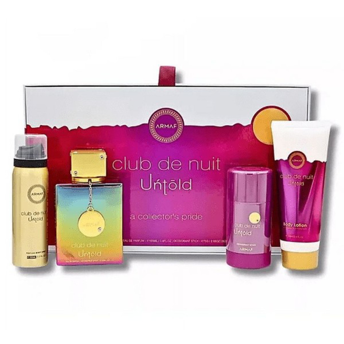 Picture of ARMAF CLUB DE NUIT UNTOLD 4 PC GIFT SET EDP