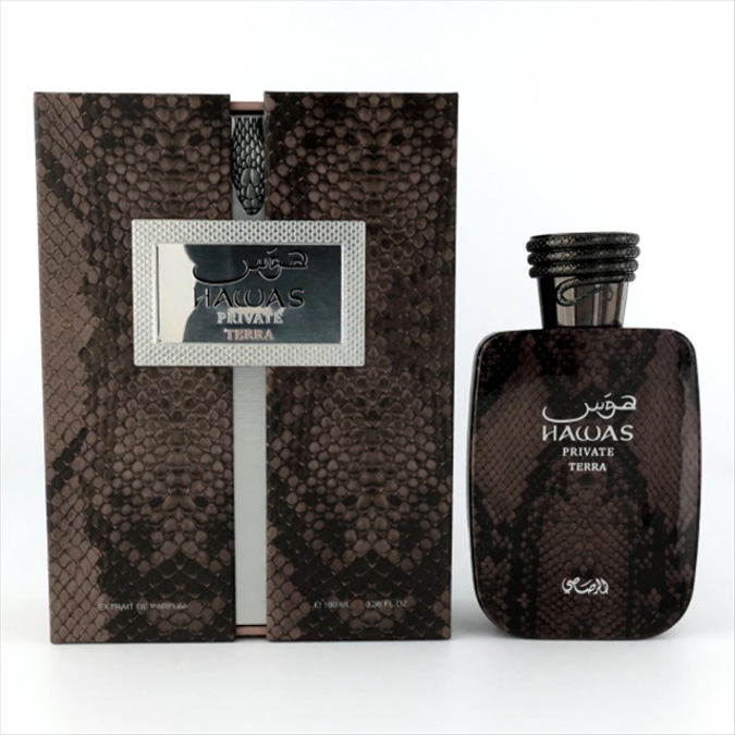 Picture of RASASI HAWAS PRIVATE TERRA EXTRAIT DE PARFUM 3.38 FL.OZ.